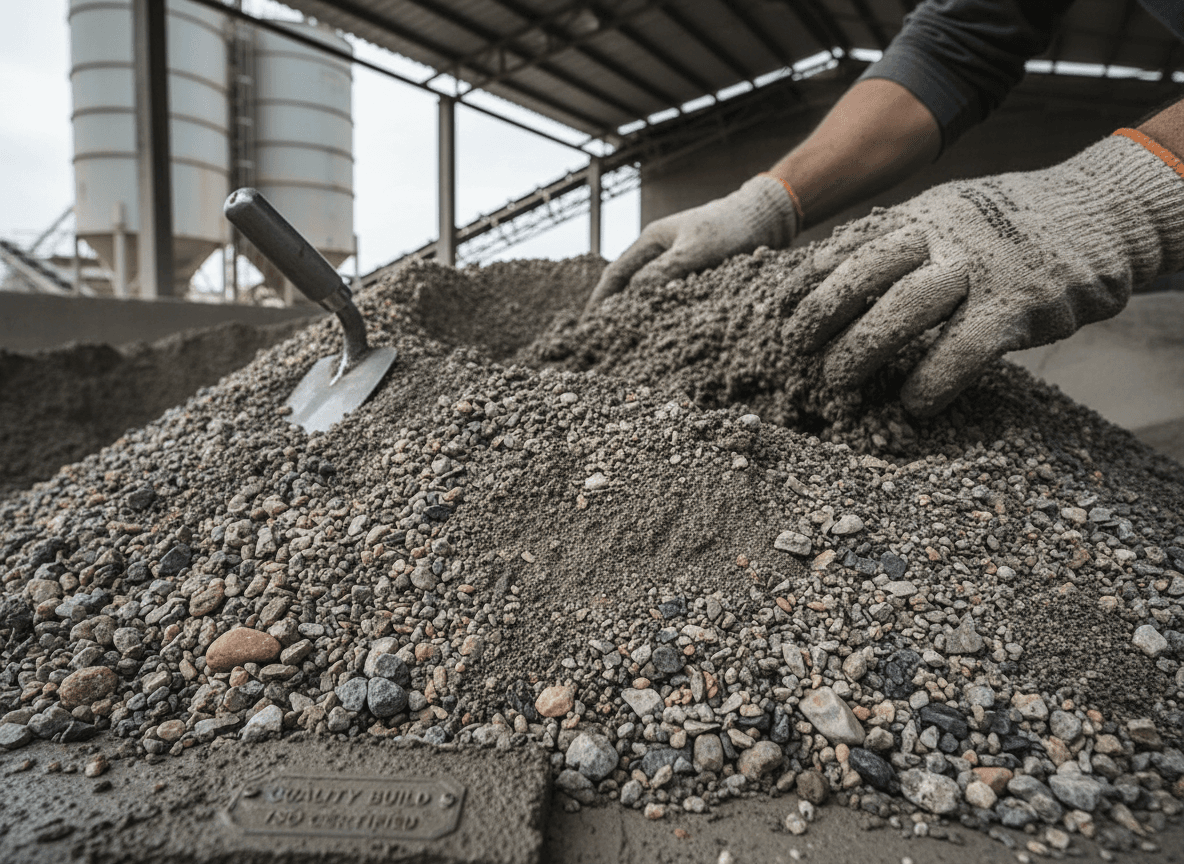 Quality concrete materials